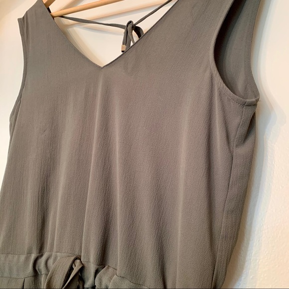 CLOSING SALE! 
🎉HP!!🎉 Zara Basic | Army Green Romper - Picture 2 of 6